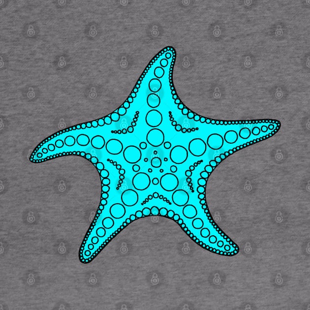 Starfish (blue/black) by calenbundalas